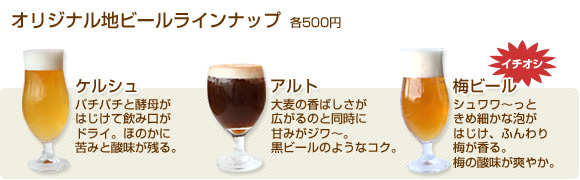 ケルシュ アルト 梅ビール