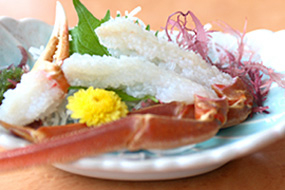 カニ刺し