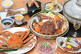 カニづくし料理コース